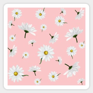 Daisies allover print Sticker